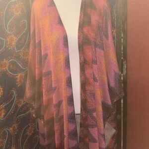 Multicolor Open Front Women's Covering